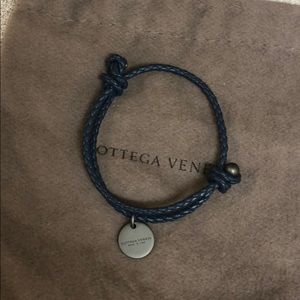 Adjustable Bottega Veneta leather bracelet